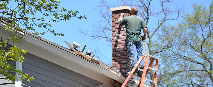 Vinyl and PVC Chimney Flashing Installation in Lake Magdalene, FL