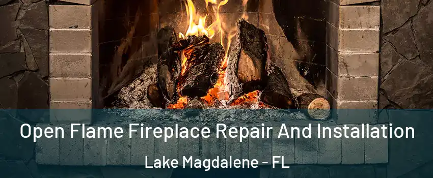  Open Flame Fireplace Repair And Installation Lake Magdalene - FL